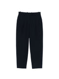 Circolo 1901 Pleated Cotton Trousers — Navy