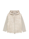 HERNO Cotton and Nylon Down Jacket — Beige