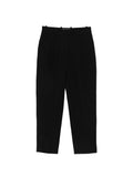 Circolo 1901 Pleated Cotton Trousers — Black