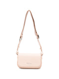 Emporio Armani Logo-Detail Leather Crossbody Bag — Beige