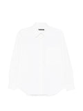 NICHOLSON & NICHOLSON Cotton Shirt — White