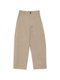 NICHOLSON & NICHOLSON Cotton Trousers — Khaki