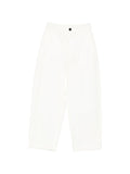 NICHOLSON & NICHOLSON Cotton Trousers — White