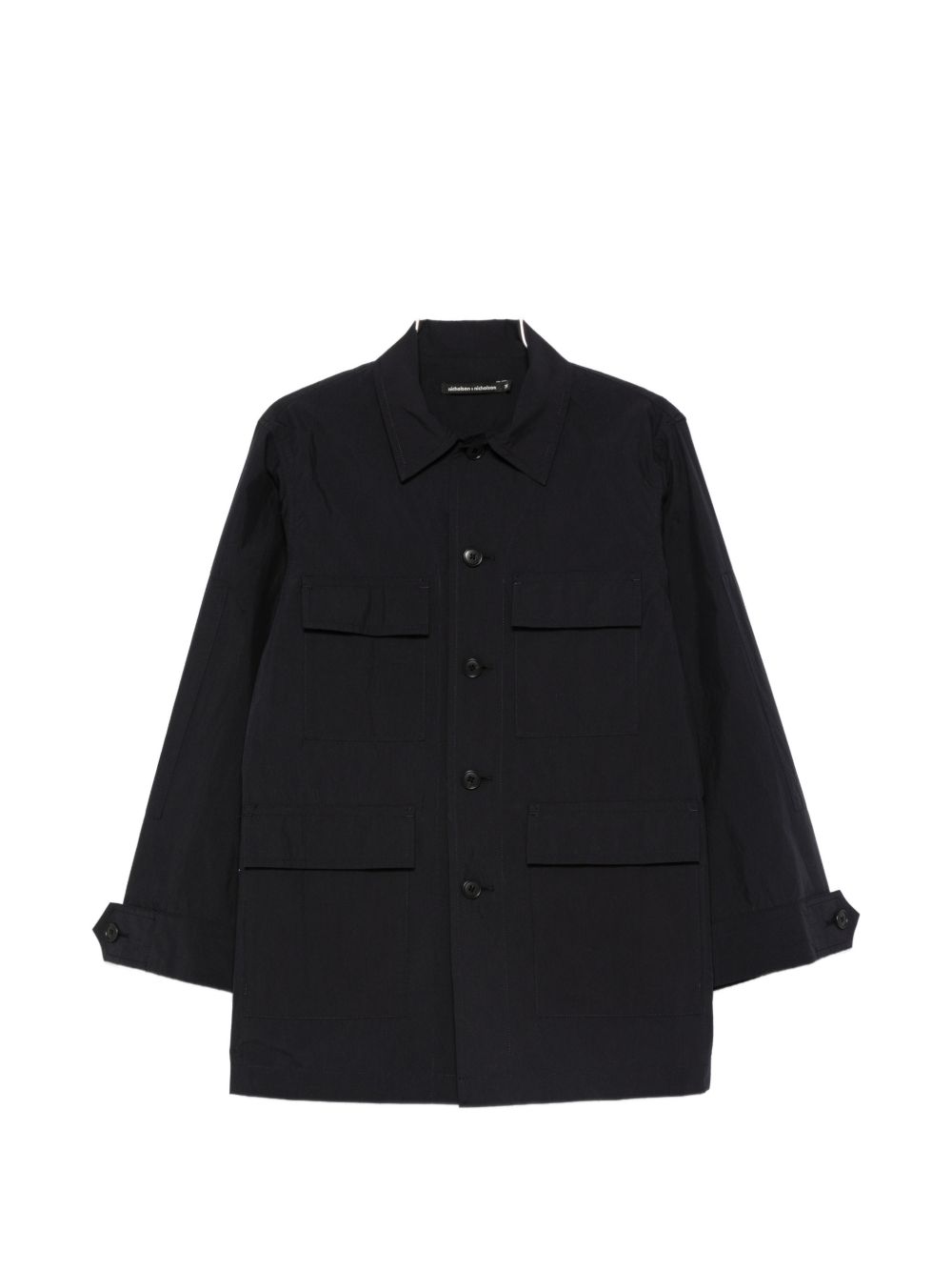 NICHOLSON & NICHOLSON Cotton Utility Jacket — Black