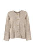 Emporio Armani Cotton Blend Blazer — Beige