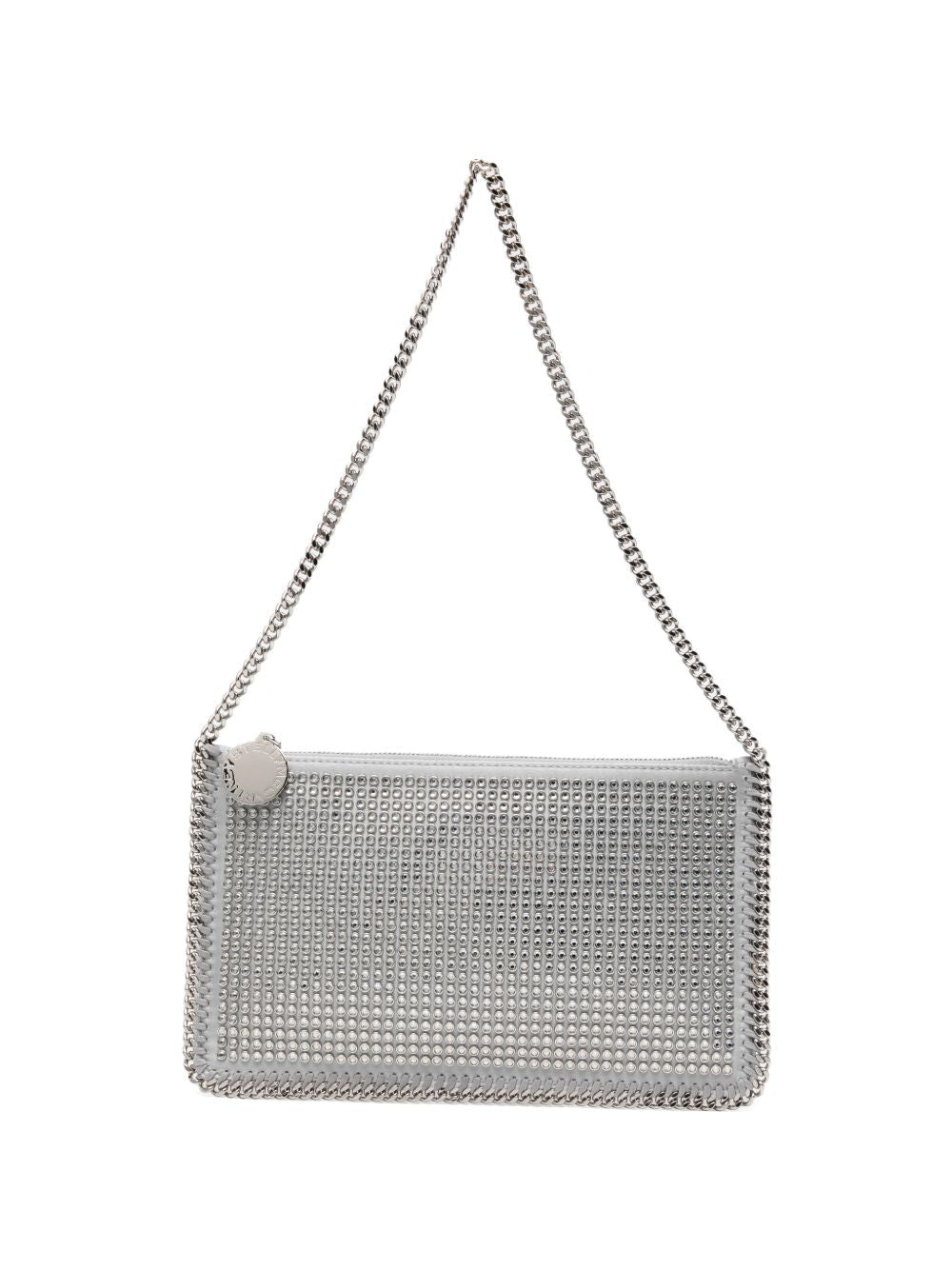 Stella McCartney Falabella Clutch — Silver