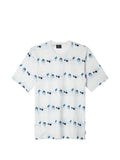 Paul Smith Sunglasses and Ice Cream Print Cotton T-Shirt — White