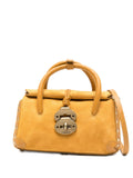 Zanellato Dotta Top Handle Bag — Mustard