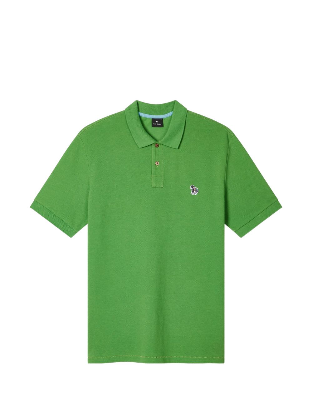 Paul Smith Logo-Embroidered Cotton Polo — Green