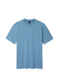 Paul Smith Striped Cotton T-shirt — Blue
