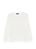 Fabiana Filippi Cotton Crewneck Sweater — Off-White