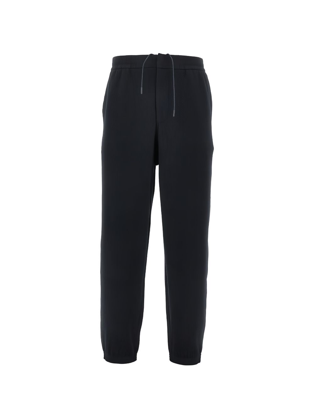 Emporio Armani Logo-Embroidered Joggers — Navy