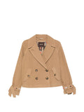 Bazar Deluxe Double-Breasted Blazer — Beige