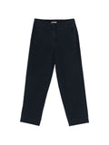 Woolrich Cotton Carrot Trousers — Navy