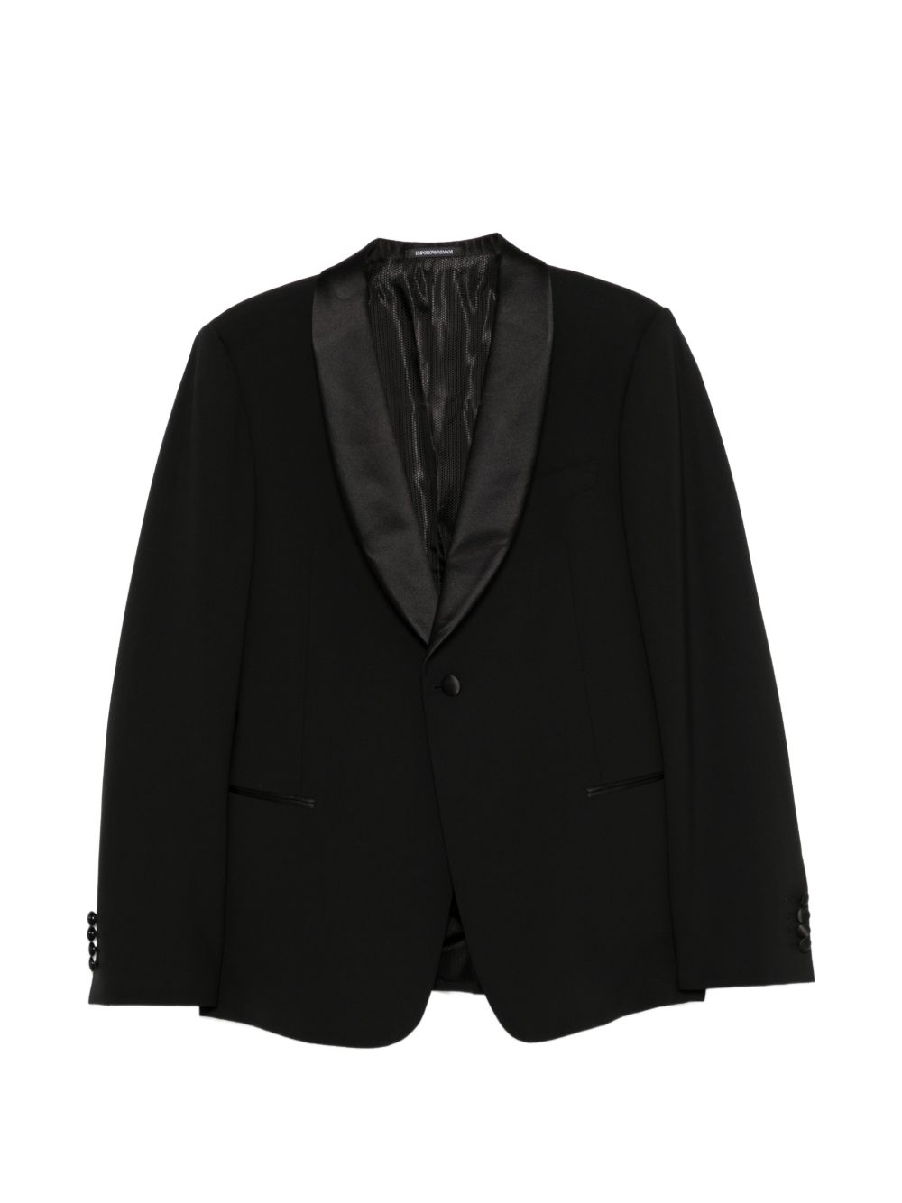 Emporio Armani Wool Tuxedo — Black