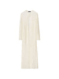 Fabiana Filippi Crochet Knit Cardigan — Cream