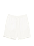 Emporio Armani Linen Shorts — White