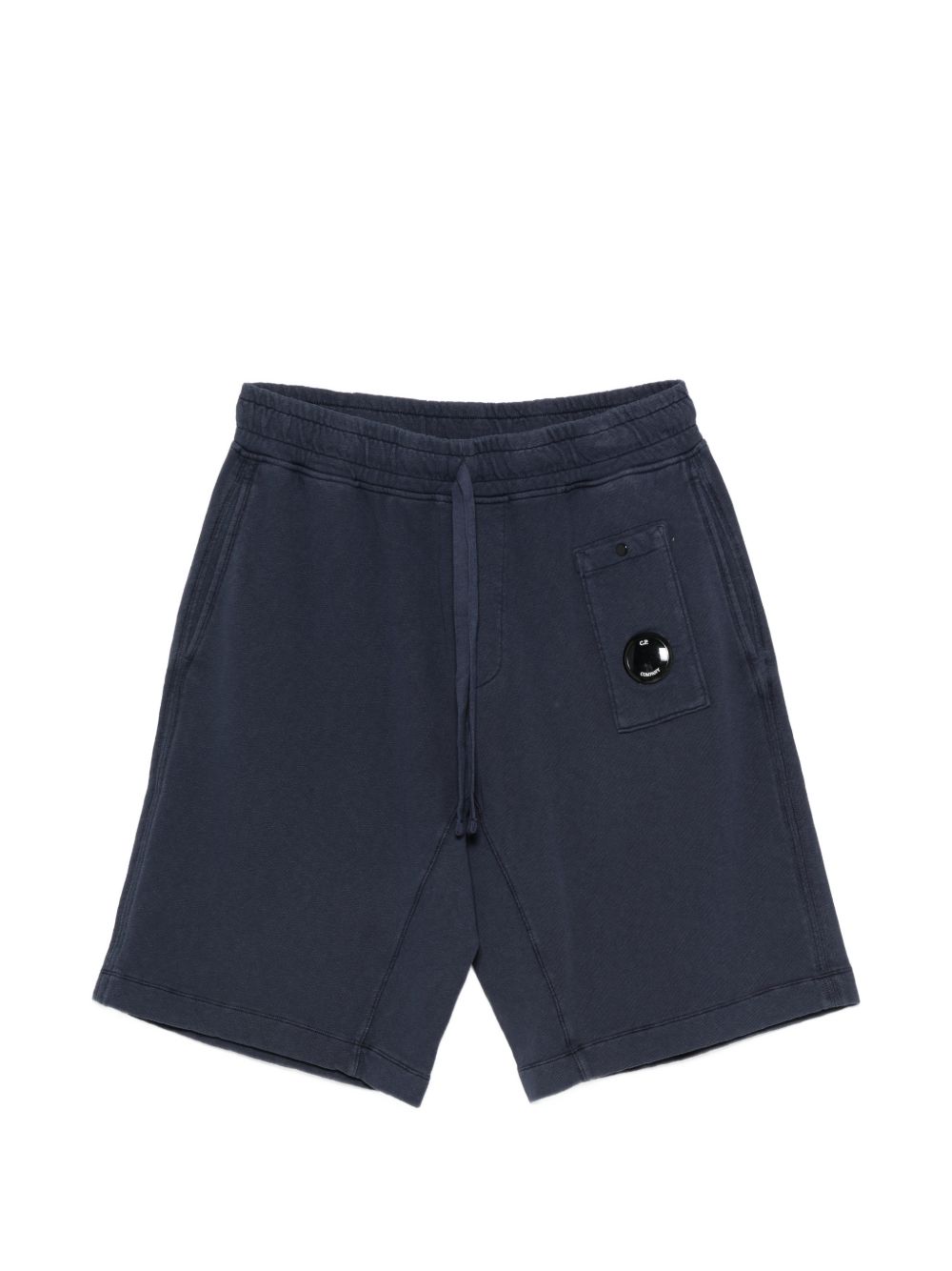C.P. Company Cotton Jogging Bermuda — Navy