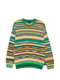 Paul Smith Striped Cotton Sweater — Green