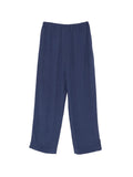Emporio Armani Wide-Leg Trousers — Navy