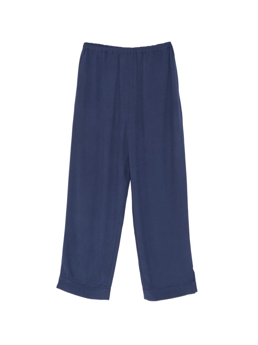 Emporio Armani Wide-Leg Trousers — Navy