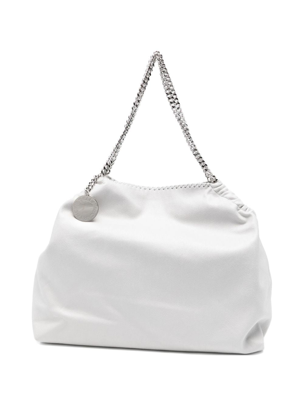 Stella McCartney Falabella Drawstring Tote Bag — white