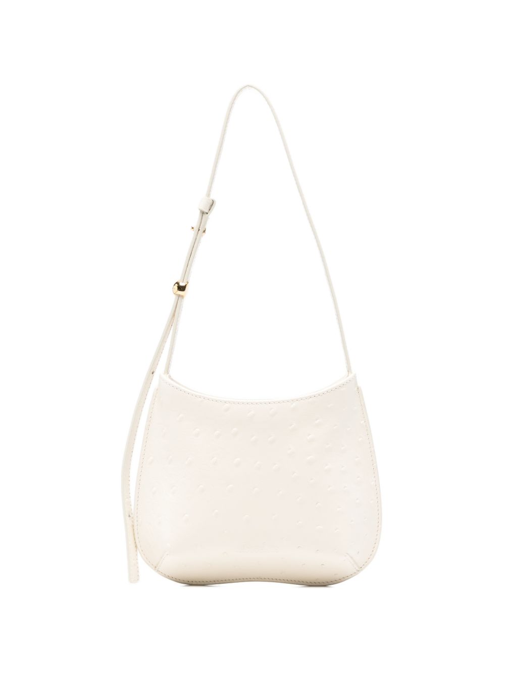JACQUEMUS Le Petit Bisou Shoulder Bag — Beige