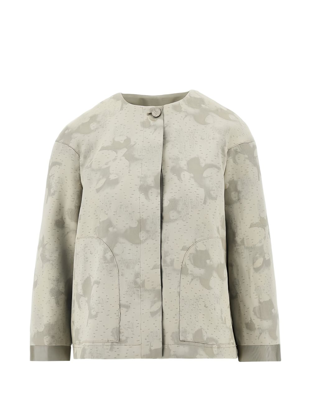 Emporio Armani Jacquard Jacket — grey