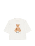 Palm Angels Bear Graphic-Print T-Shirt — White