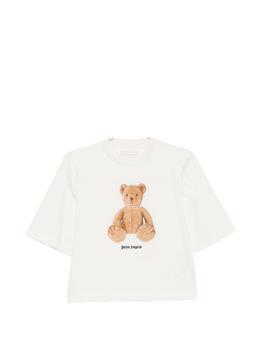Palm Angels Bear Graphic-Print T-Shirt — White
