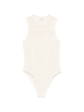Forte Forte Tulle Bodysuit — Cream