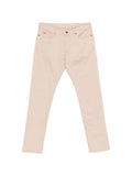 Emporio Armani Logo-Detail Denim Jeans — Beige