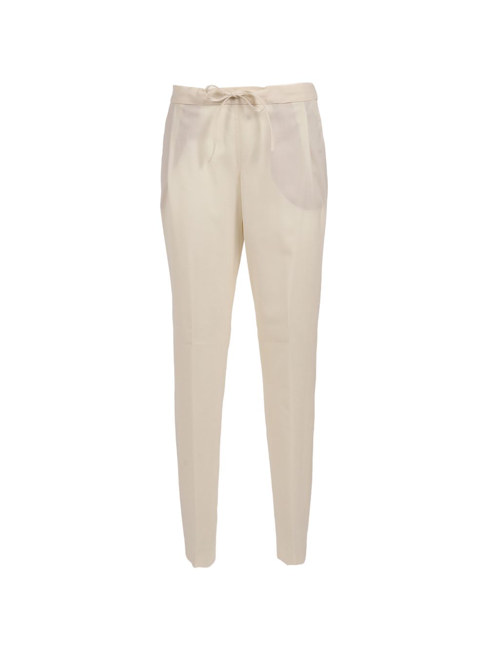 Fabiana Filippi Wool Blend Trousers — Cream