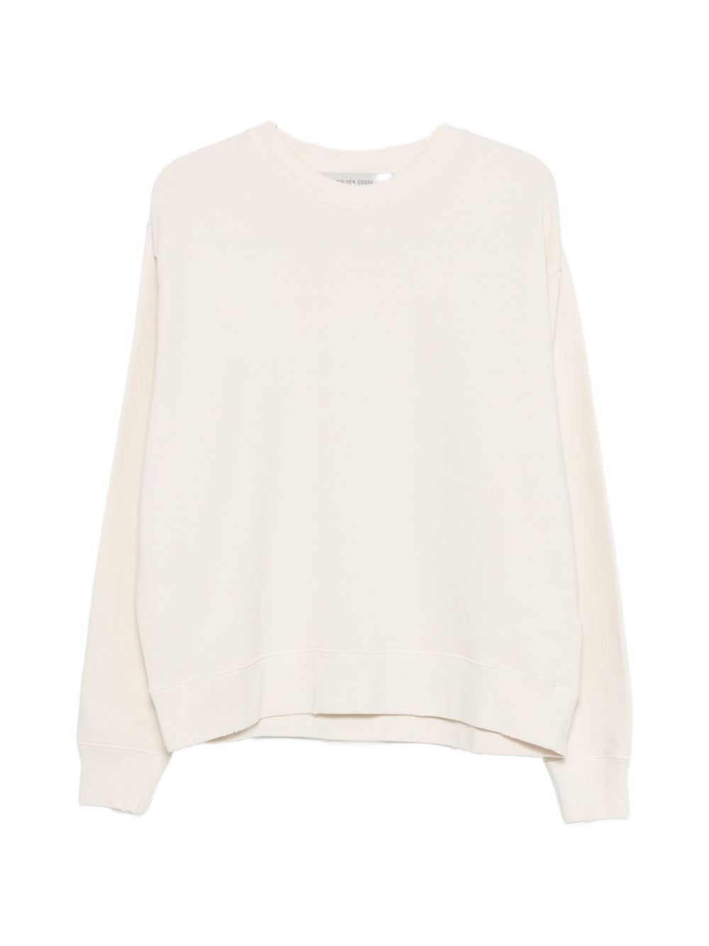 Golden Goose Crew Neck Cotton Sweatshirt — White