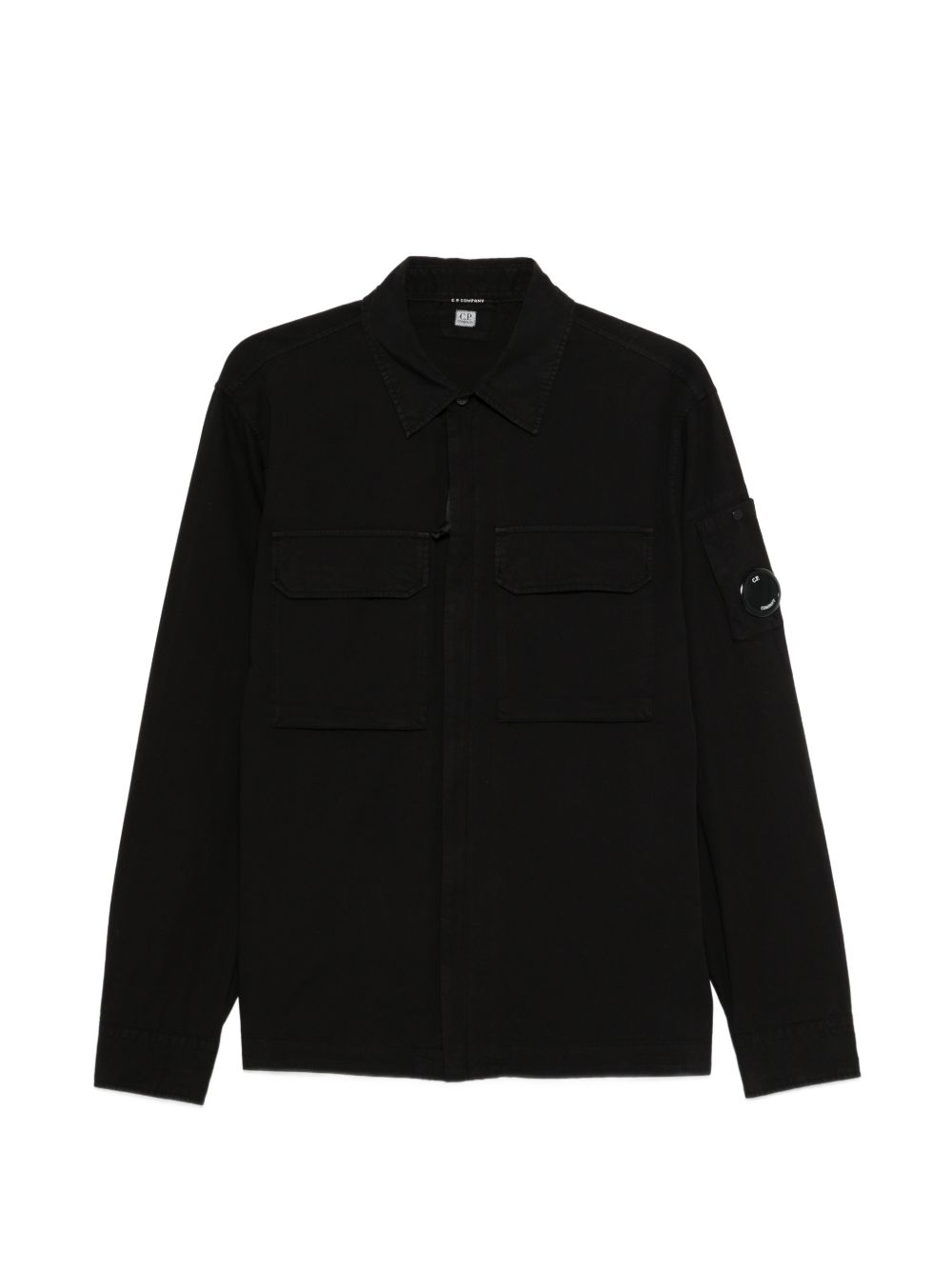 C.P. Company Organic Cotton Overshirt — Black