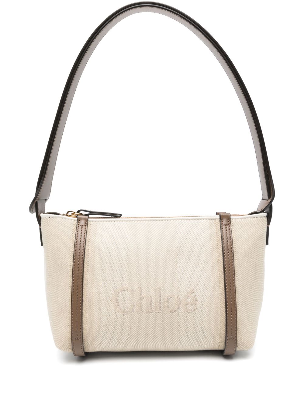 Chloé Carry Shoulder Bag — Cream
