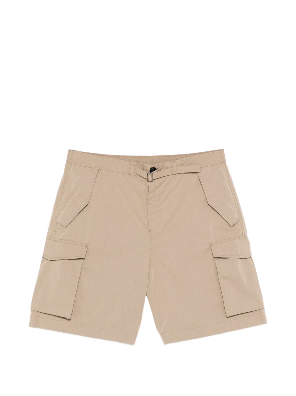 Paul Smith Cotton Cargo Shorts — Beige