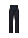 Emporio Armani Denim Cotton Trousers — Navy