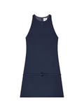 Courreges A-line Mini Dress — Navy