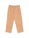 Maison Kitsuné Cotton Drawstring Trousers — Beige