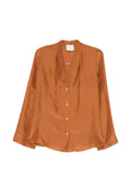 Forte Forte Silk Shirt — tan