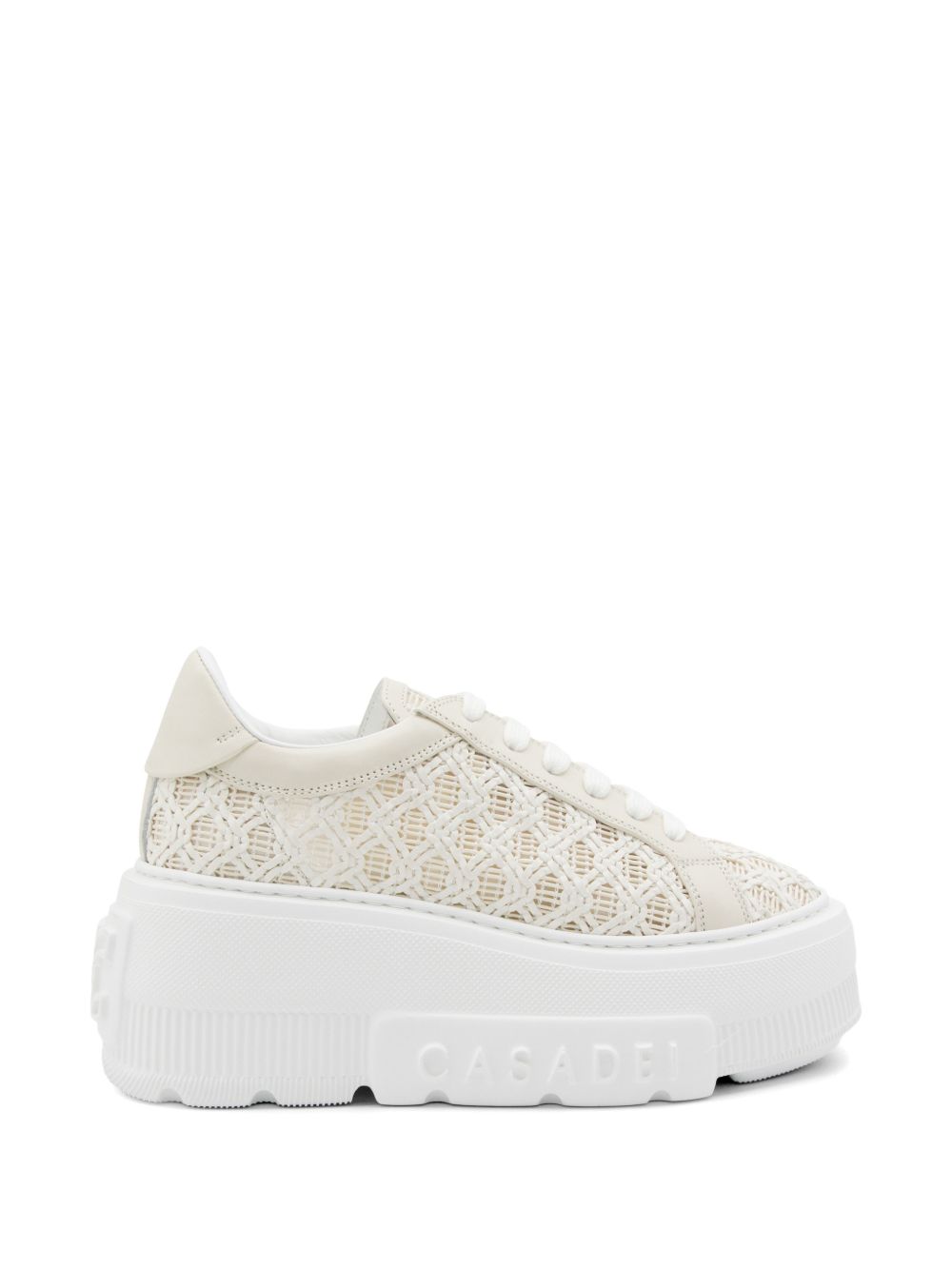 Casadei Nexsu Sneaker — Cream