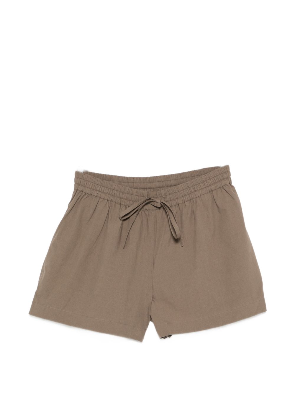 MATTEAU Cotton Shorts — Taupe