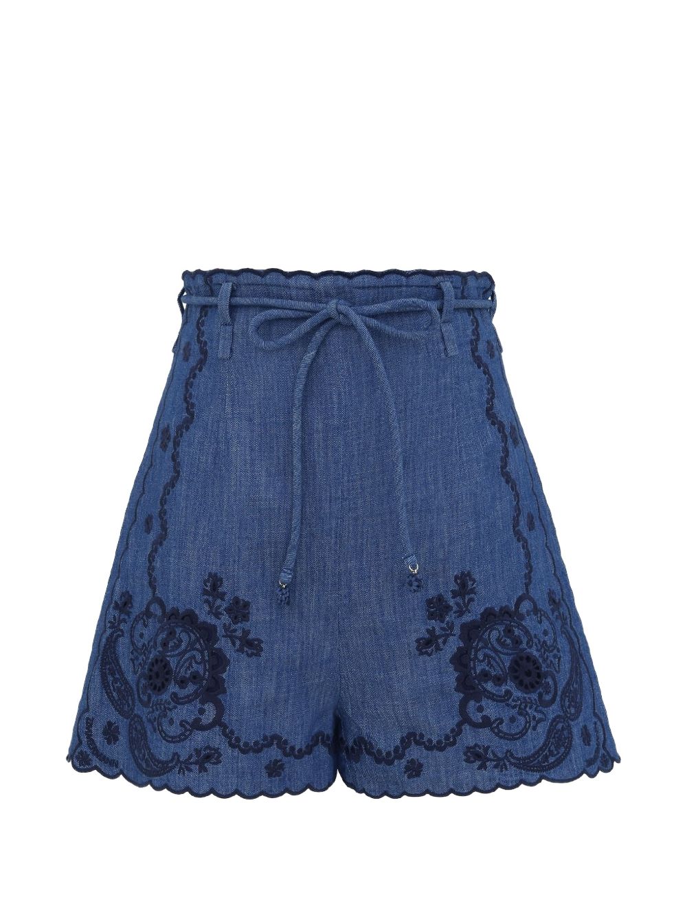 Zimmermann Aster Shorts — Blue