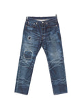 Junya Watanabe Distressed Denim Jeans — Blue
