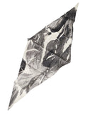 Alysi Silk Foulard Scarf — Charcoal