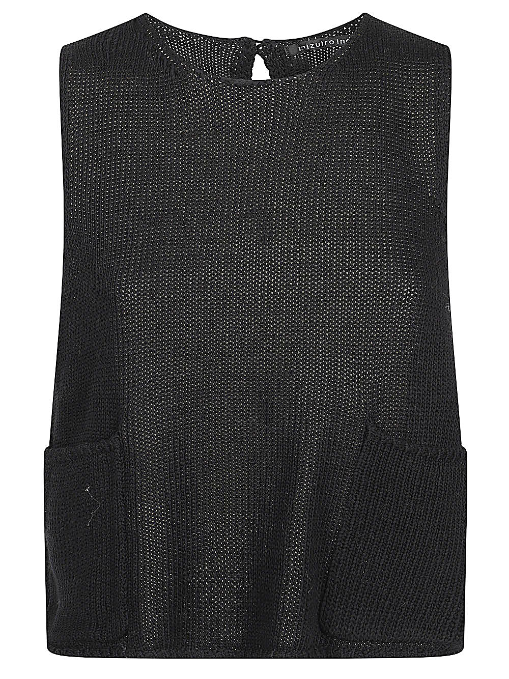 MIZUIRO Ring Tank Top — Black