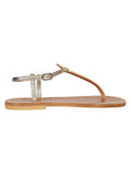 K Jacques St Tropez Picon Sandal — Gold