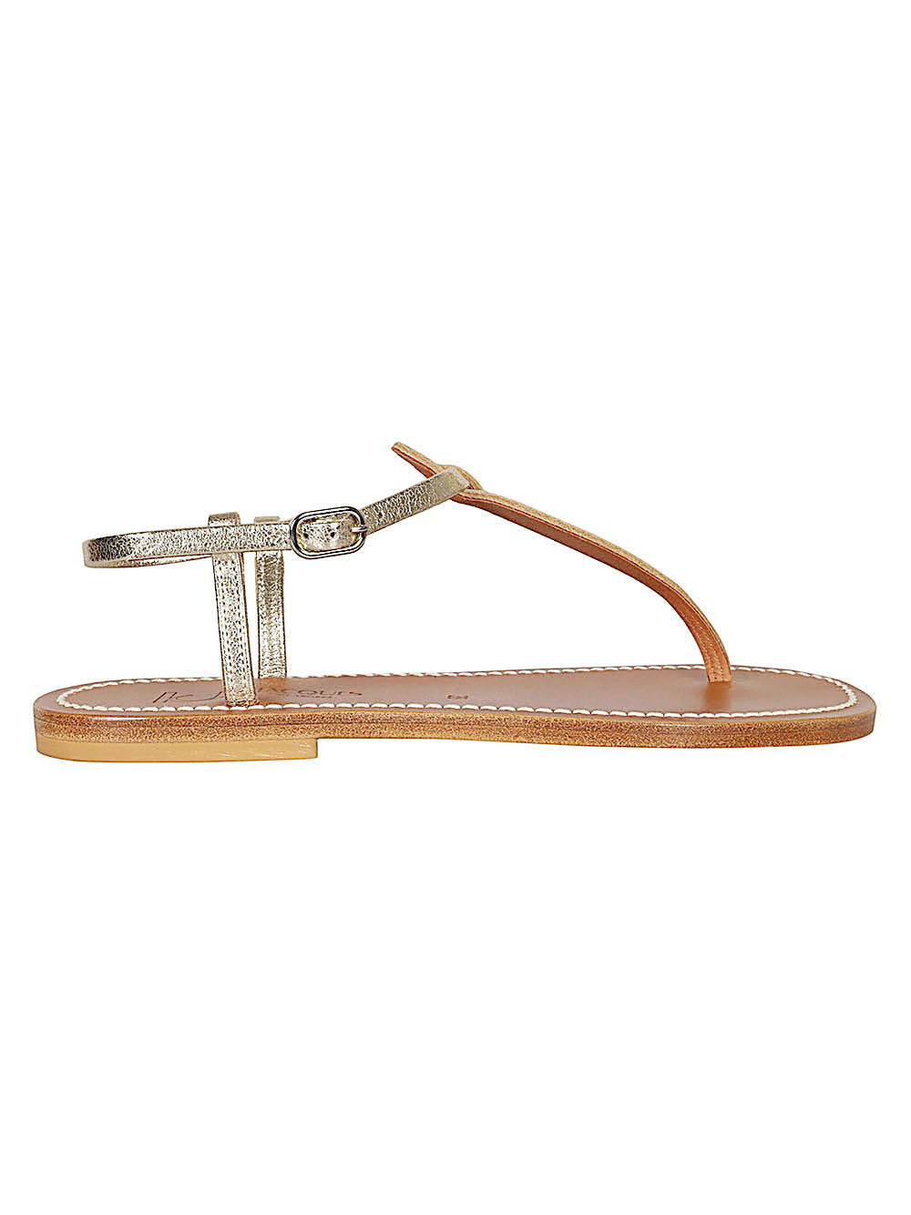 K Jacques St Tropez Picon Sandal — Gold
