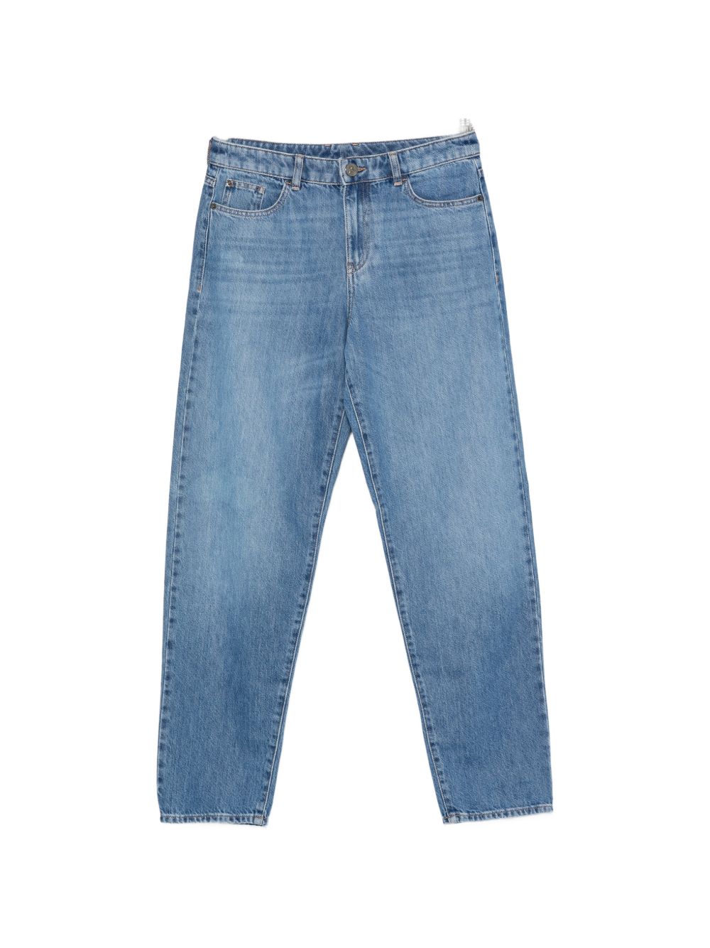 Emporio Armani Classic Five-Pocket Denim Jeans — Blue